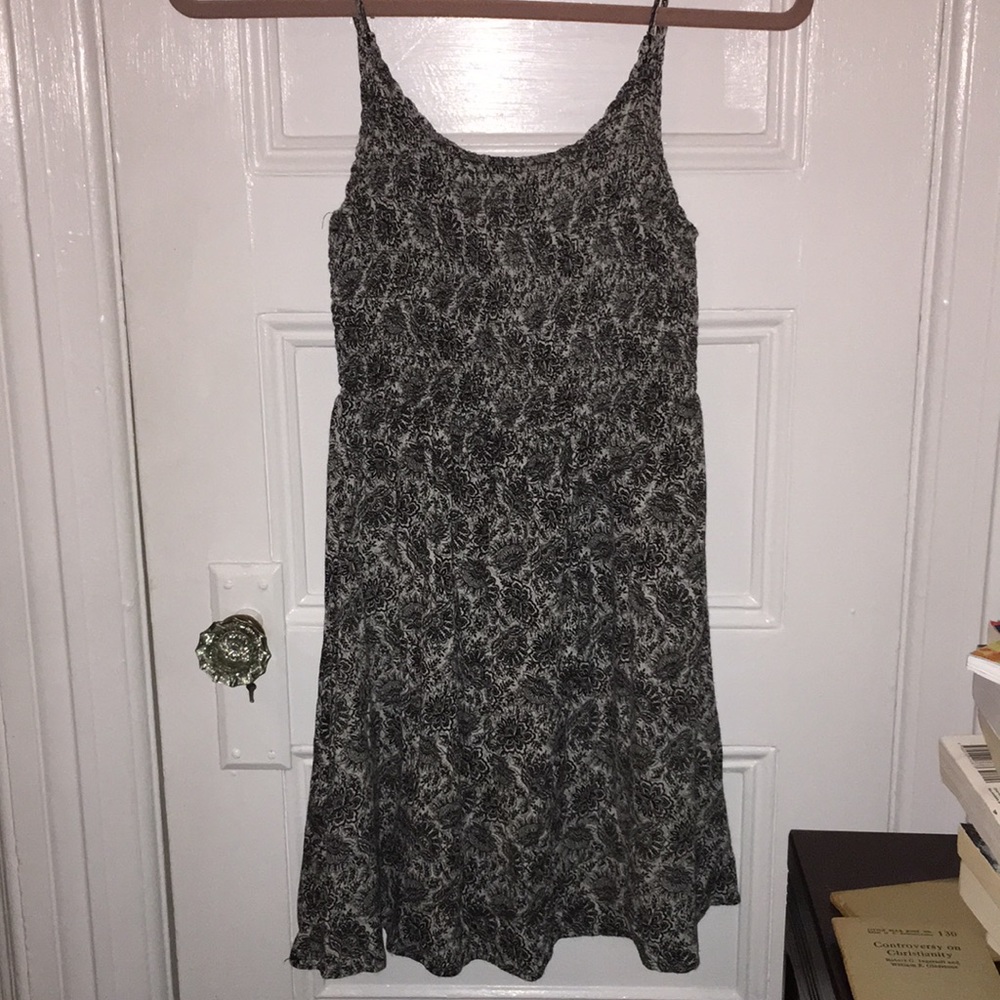 Black and white dress